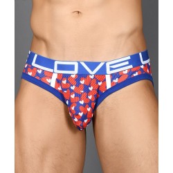Love Sweetheart Mesh Brief