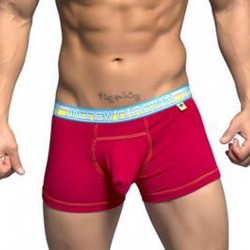 Almost naked boxer red