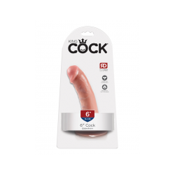 Dildo King Cock 6 c/ Ventosa
