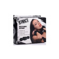 Restricción muñequeras a cuello Strict