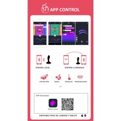 Masajeador prostático controlado por App Magic Motion Solstice
