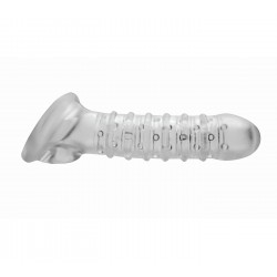 Funda extensora texturizada y anillo testicular Tom of Finland