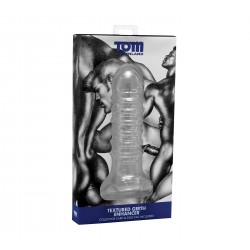 Funda extensora texturizada y anillo testicular Tom of Finland