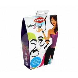 Set de amarras con gancho de metal Frisky Tethered and Tied