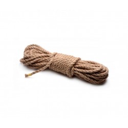 Cuerda de cáñamo bondage japonés Master Series
Sub-Tied Hemp Bondage Rope – 10M – Master Series