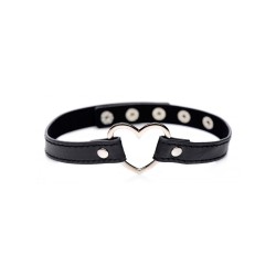 Collar BDSM Sweet Heart Black Master Series