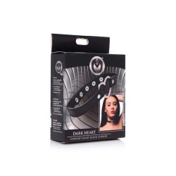 Collar BDSM Sweet Heart Black Master Series