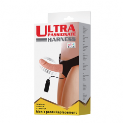 Arnés con dildo vibrador Ultra Passionate Harness