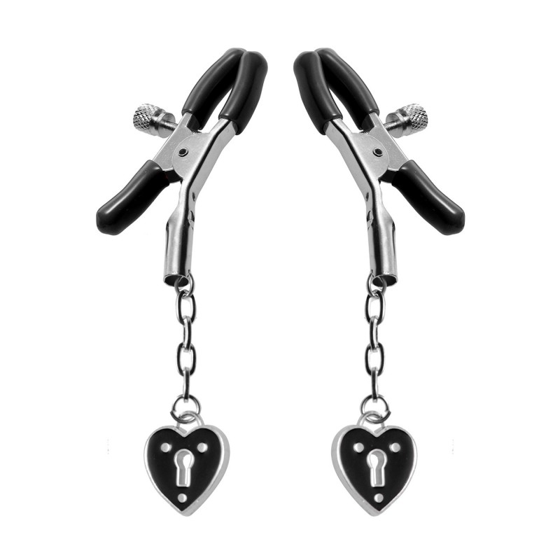 Pinzas para pezón con diseño corazón Charmed Pinzas para pezón con diseño corazón Charmed