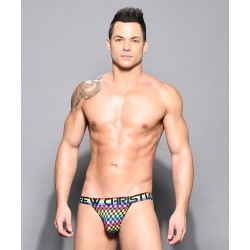 Pride Checker Jock w/ Almost Naked
