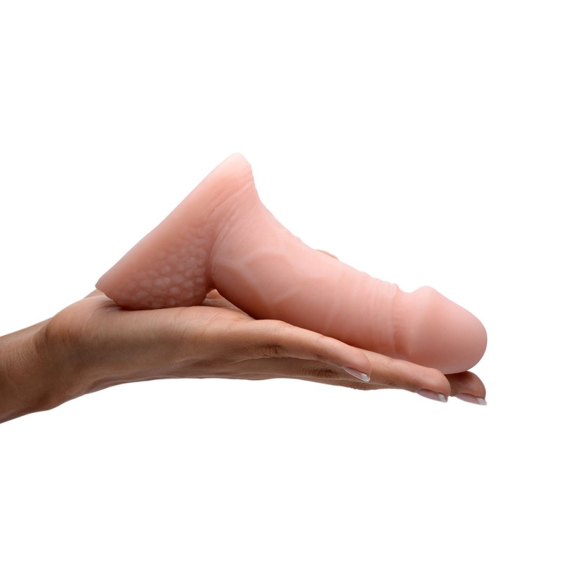 Dildo packer para bulto Strap U piel clara Dildo packer para bulto Strap U piel clara