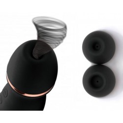 Estimulador triple rabbit, wand y aire clitoris Shegasm Supreme Inmi
