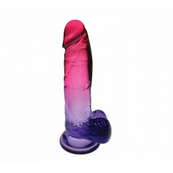 Dildo jelly premium rosa violeta
