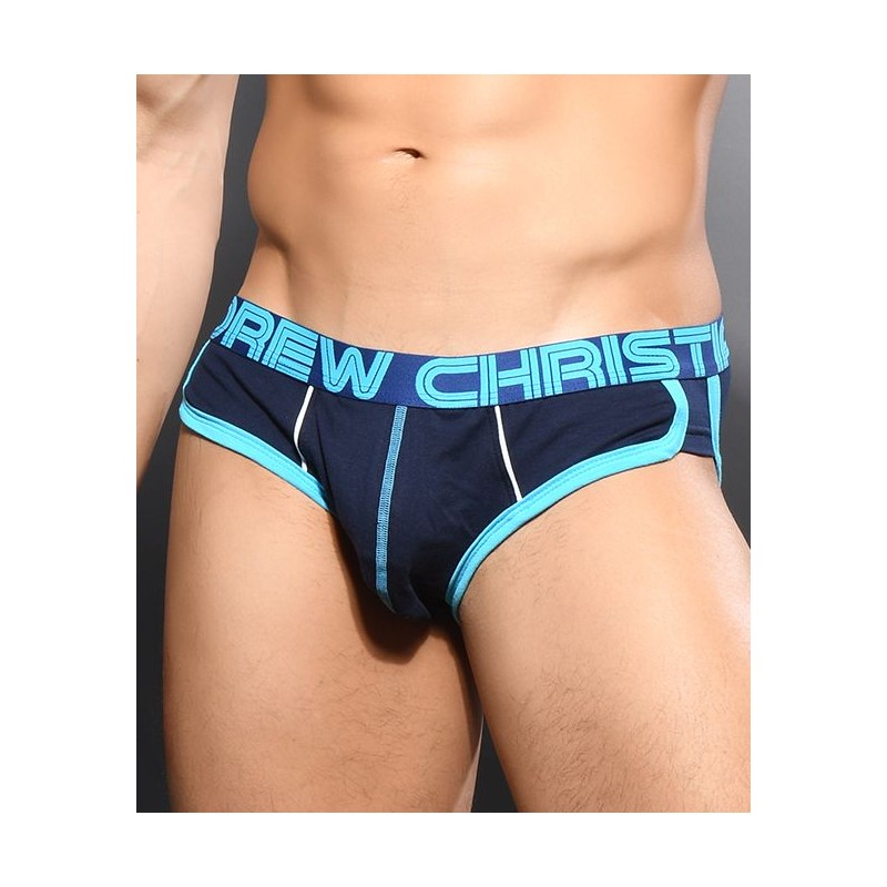 Show-It Retro Pop Brief - Navy