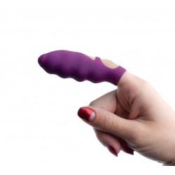 Dedo vibrador texturizado para punto G Frisky