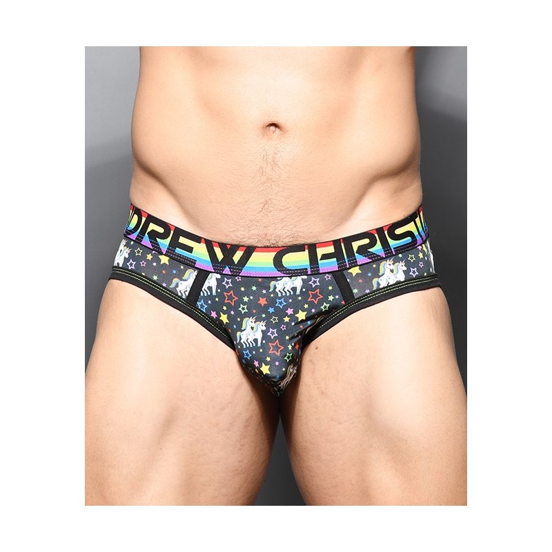 Naughty Unicorn Rainbow Arch Jock w/ Almost Naked