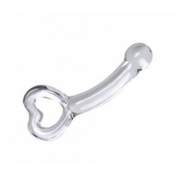 Dildo de cristal Pyrex con...